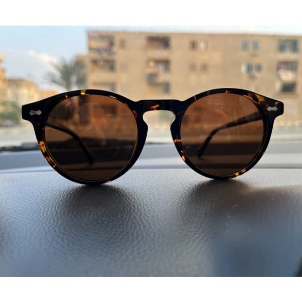 Vintage Polarized Sunglasses for Men UV400 Protection Retro Fashion Eyewear